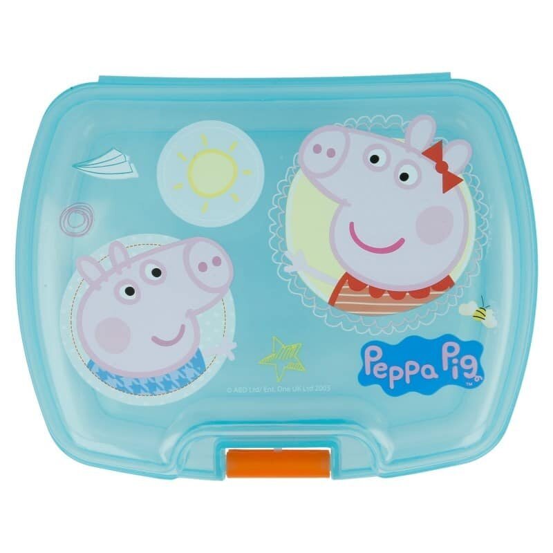 Peppa Pig sumuštinių dėžutė, 1 vnt. kaina ir informacija | Maisto saugojimo  indai | pigu.lt