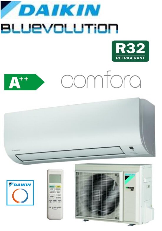 Oro kondicionierius/šilumos siurblys Daikin Nordic Comfora FTXTP25M/RXTP25R цена и информация | Kondicionieriai, šilumos siurbliai, rekuperatoriai | pigu.lt