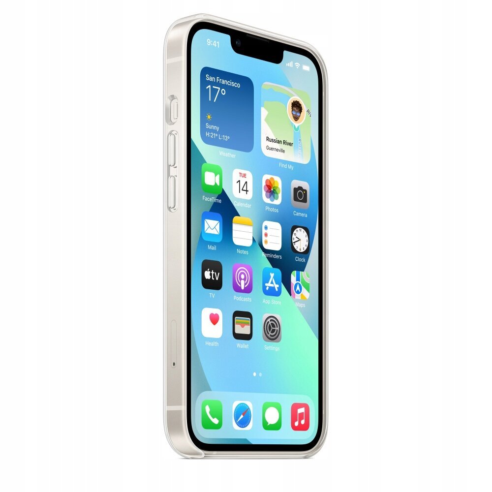 Etui CO2 Premium skirtas Iphone 13 Pro, skaidrus kaina ir informacija | Telefono dėklai | pigu.lt