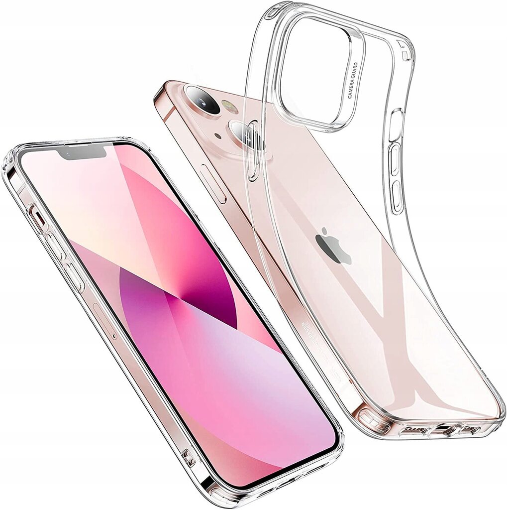 Etui CO2 Premium skirtas Iphone 13 Pro, skaidrus kaina ir informacija | Telefono dėklai | pigu.lt