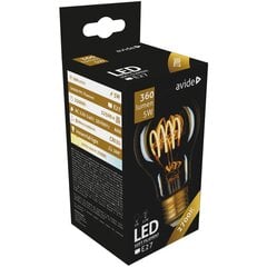 LED lemputė AVIDE 5W E27 Soft Filament kaina ir informacija | Elektros lemputės | pigu.lt