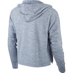 Толстовка женская Nike W Yoga Jesey Crop Hoodie, светло-голубая цена и информация | Спортивная одежда женская | pigu.lt