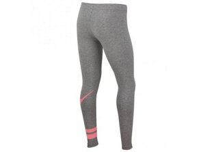 Тренировочные брюки для девочки Nike Girls NSW Legging Favorite GX3, серые цена и информация | Брюки для девочки | pigu.lt