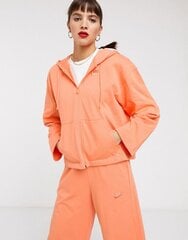 Женская толстовка Nike W NSW HOODIE FZ JRSY, оранжевая цена и информация | Женские толстовки | pigu.lt