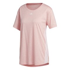 Футболка с коротким рукавом Adidas Loungewear Essentials Slim Logo, розовая цена и информация | Звёздные Войны: Футболка New Hope Vintage Плакат Размер L 29188 | pigu.lt