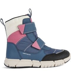 Geox neperšlampami batai mergaitėms Flexyper Abx, mėlyna/rožinė kaina ir informacija | Aulinukai vaikams | pigu.lt