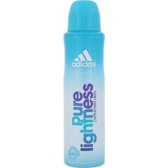 Dezodorantas Adidas Pure Lightness moterims 150 ml kaina ir informacija | Parfumuota kosmetika moterims | pigu.lt