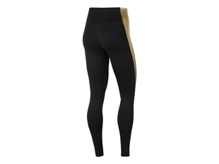 Женские тренировочные брюки Nike Womens Swoosh Run 7/8, черные цена и информация | Спортивная одежда для женщин | pigu.lt
