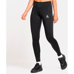 Женские тренировочные брюки Odlo W Tights Essential, черные цена и информация | Спортивная одежда женская | pigu.lt