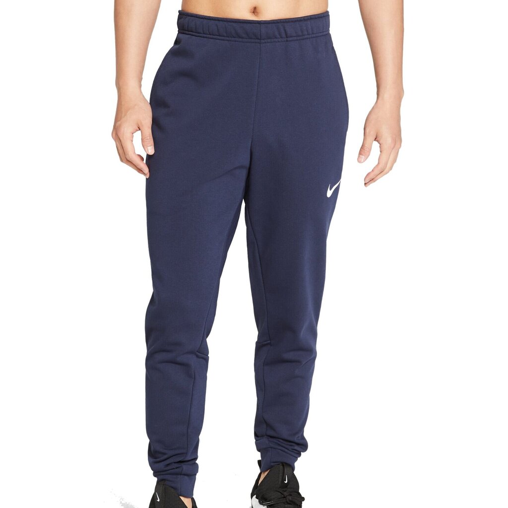 Treniruočių kelnės vyrams Nike Dri-Fit, mėlynos kaina ir informacija | Sportinė apranga vyrams | pigu.lt