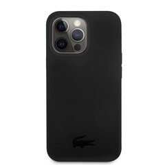 Lacoste Liquid Silicone Croc Logo Case for AirPods 1|2 Black цена и информация | Чехлы для телефонов | pigu.lt