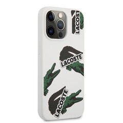 Lacoste Liquid Silicone Croc Logo Case for AirPods 1|2 Black цена и информация | Чехлы для телефонов | pigu.lt