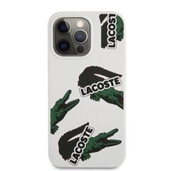 Lacoste Liquid Silicone Croc Logo Case for AirPods 1|2 Black цена и информация | Чехлы для телефонов | pigu.lt