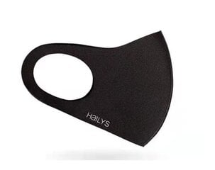 Hailys защитная маска Solid MASK 7*06, черный 4063942500881 цена и информация | Первая помощь | pigu.lt