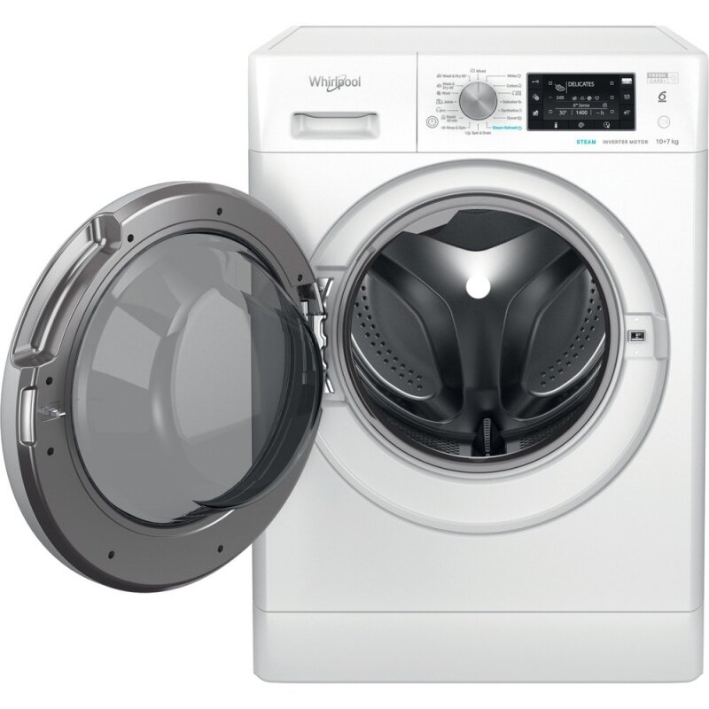 Whirlpool FFWDD 1076258 SV EE kaina ir informacija | Skalbimo mašinos | pigu.lt