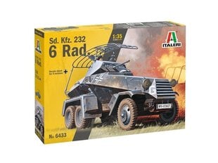 Surenkamas tanko modelis Italeri Sd. Kfz. 232 6 Rad. kaina ir informacija | Konstruktoriai ir kaladėlės | pigu.lt