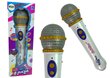 Žaislinis mikrofonas Lean Toys, baltas kaina ir informacija | Lavinamieji žaislai | pigu.lt