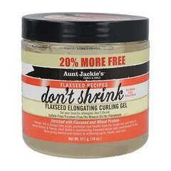 Увлажняющий спрей Aunt Jackie's C&C Flaxseed Don't Shrink (426 ml) цена и информация | Средства для укладки волос | pigu.lt