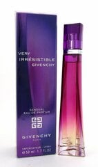 Парфюмерная вода Givenchy Very Irresistible Sensual EDP для женщин 50 мл цена и информация | Женские духи | pigu.lt