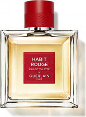 Аромат Guerlain Habit Rouge, EDT цена и информация | Мужские духи | pigu.lt