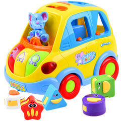 Smart bus автомобиль с выпадающими блоками ZA0017 цена и информация | Игрушки для малышей | pigu.lt