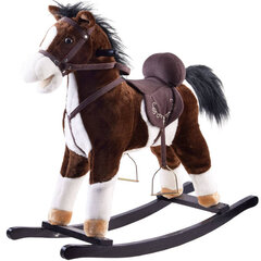 Didelis supamasis arklys vizgina uodegą ZA0052 kaina ir informacija | Žaislai mergaitėms | pigu.lt