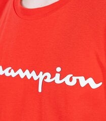 Marškinėliai vyrams Champion 218284, raudoni kaina ir informacija | Vyriški marškinėliai | pigu.lt