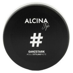 Паста для стайлинга волос Alcina Solid Styling Paste, 50 мл цена и информация | Средства для укладки волос | pigu.lt