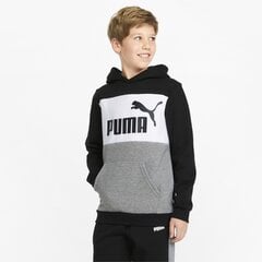 Puma Джемпер Ess+ 2 Col Big Logo Fz Black 586987 41 586987 41/176 цена и информация | Свитеры, жилетки, пиджаки для мальчиков | pigu.lt