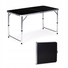 Modernhome Tourist table folding camping table black цена и информация | Туристическая мебель | pigu.lt