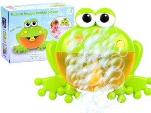 Машинка для мыльных пузырей в форме лягушки ZA2961 цена и информация | Игрушки для малышей | pigu.lt