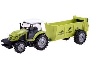 Traktorius su priekaba žemės ūkio technika ZA3433 цена и информация | Игрушки для мальчиков | pigu.lt