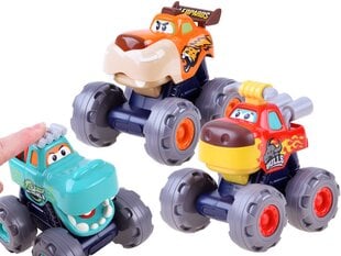 Набор из 3 машинок «Monster Trucks» ZA3516 цена и информация | Игрушки для мальчиков | pigu.lt