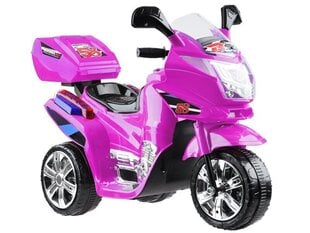 Vienvietis vaikiškas elektrinis motociklas, rožinis цена и информация | Электромобили для детей | pigu.lt