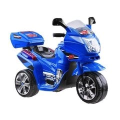Vienvietis vaikiškas elektrinis motociklas, mėlynas kaina ir informacija | Elektromobiliai vaikams | pigu.lt