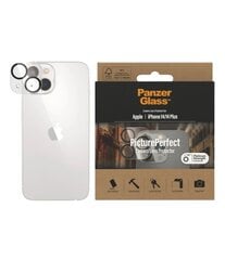 PanzerGlass kameros apsauga iPhone 14 / 14 Plus kaina ir informacija | Apsauginės plėvelės telefonams | pigu.lt