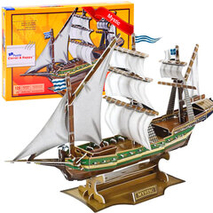 3D delionė laivas Mystic sea ship 129 elementai ZA3790 kaina ir informacija | Dėlionės (puzzle) | pigu.lt