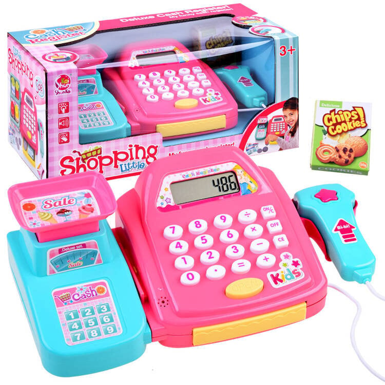 Kasos aparatas ir linksmos svarstyklės ZA3851 kaina ir informacija | Žaislai mergaitėms | pigu.lt