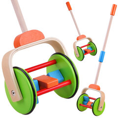 Ritė medinis stumdomas žaislas ZA4115 kaina ir informacija | Žaislai kūdikiams | pigu.lt