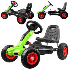 Kartingas su siurblio pedalu, žalias SP0152 kaina ir informacija | Žaislai berniukams | pigu.lt