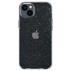 Spigen Liquid Crystal with Glitter for iPhone 14 transparent kaina ir informacija | Telefono dėklai | pigu.lt