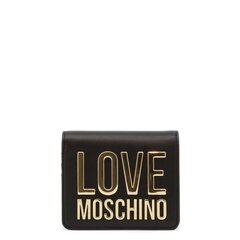 Piniginė moterims Love Moschino 369444, juoda kaina ir informacija | Piniginės, kortelių dėklai moterims | pigu.lt