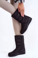 Sniego batai moterims Calena BSB22631, juodi kaina ir informacija | Aulinukai, ilgaauliai batai moterims | pigu.lt