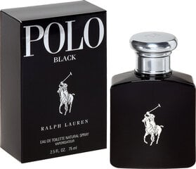 Ralph Lauren Polo Black EDT для мужчин 75 мл цена и информация | Мужские духи | pigu.lt
