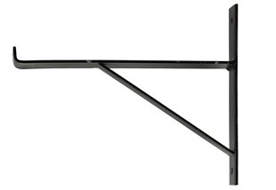 Металлический крючок Narvik, чёрный цена и информация | Садовый палисадник Cellfast 4 Standard 2,3 м графит | pigu.lt