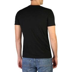 Marškinėliai vyrams Diesel TDIEGOSA5A018490GRAM 369528, juodi цена и информация | Футболка мужская | pigu.lt