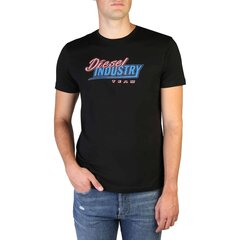 Marškinėliai vyrams Diesel TDIEGOSK37A023750AAXJ 369544, juodi цена и информация | Мужские футболки | pigu.lt