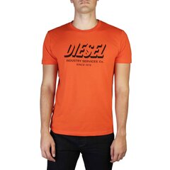 Marškinėliai vyrams Diesel TDIEGOSA5A018490GRAM 369518, oranžiniai kaina ir informacija | Vyriški marškinėliai | pigu.lt