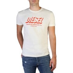 Marškinėliai vyrams Diesel T Diegos A5 A01849_0GRAM, balti цена и информация | Мужские футболки | pigu.lt