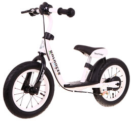 Балансировочный велосипед BALANCER, белый цена и информация | Балансировочные велосипеды | pigu.lt